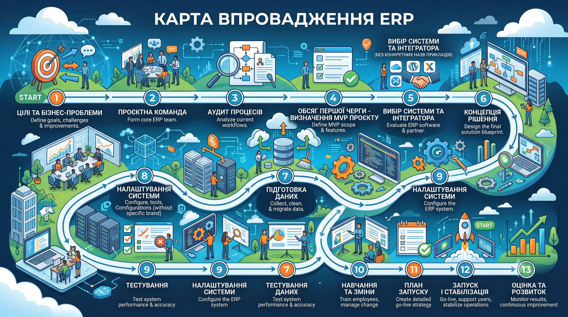 впровадження erp